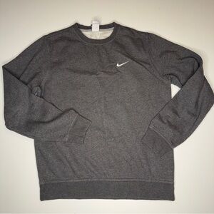 Nike Men's Charcoal Crewneck Sweater